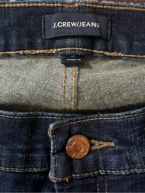 J. Crew Dark Blue Boot Cut Jeans size 37 20/22 fit
